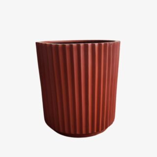 Red Ceramic Pot