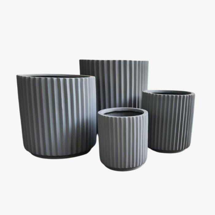 Round Fiber Pot