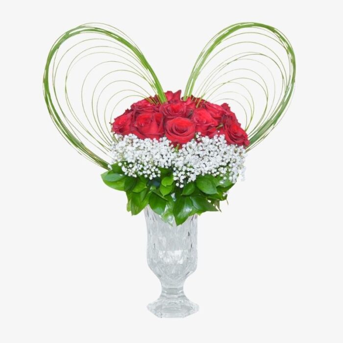 Happy Heart Flowers Bouquet