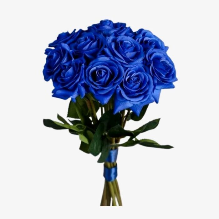 Royal Blue Rose Bouquet